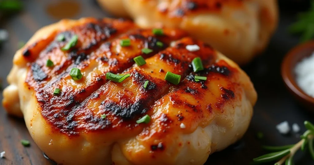 grilled boneless chicken thighs