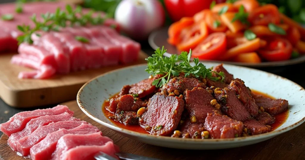 thin sliced beef recipes