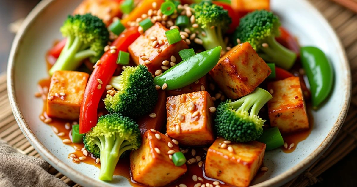 easy asian vegetarian or vegan recipes high protein